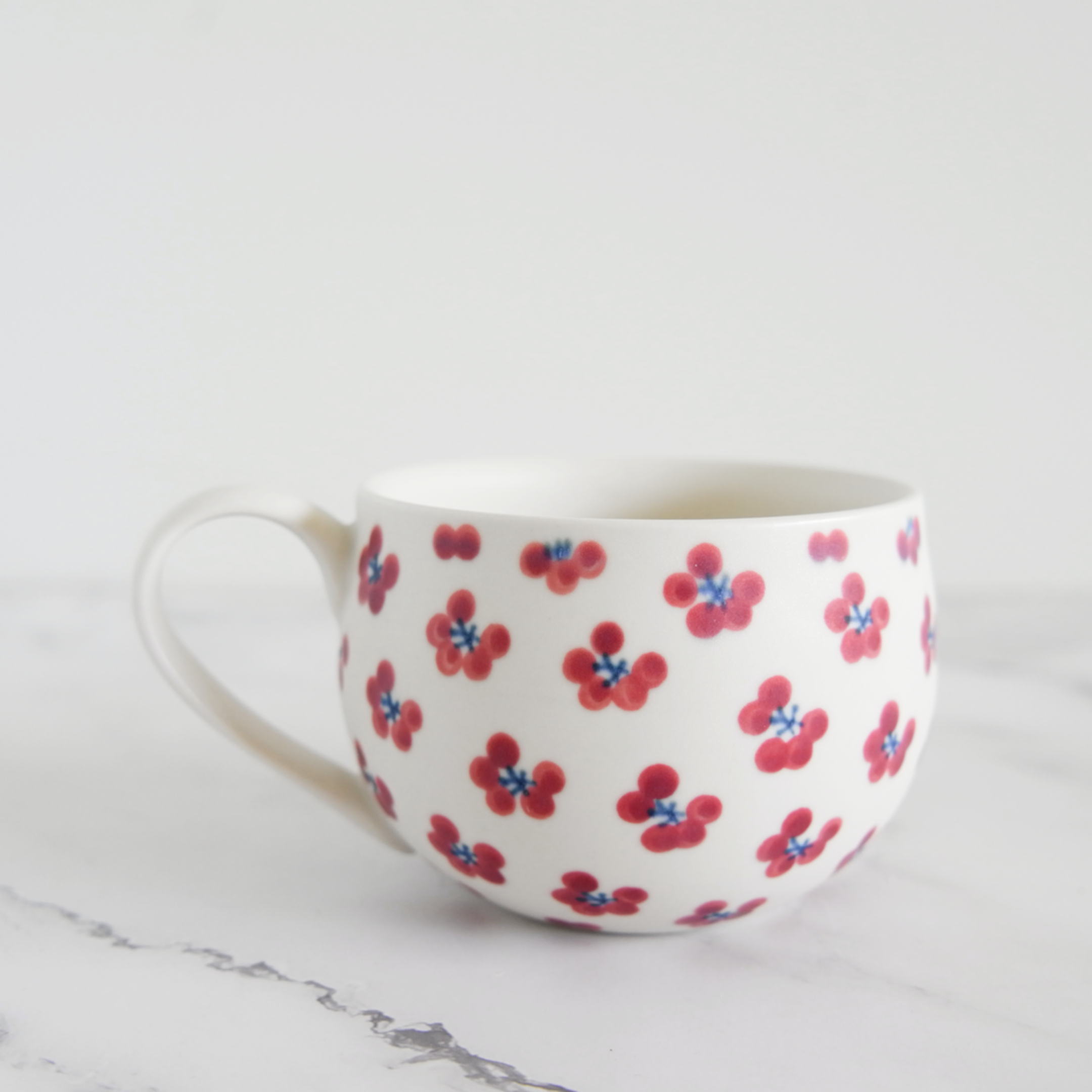 TOBE Ware Plum Blossom Mug