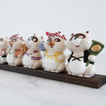 Load image into Gallery viewer, Seven Lucky Tanuki Ornament
