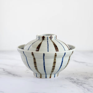 Tokusa Donburi Bowl with Lid