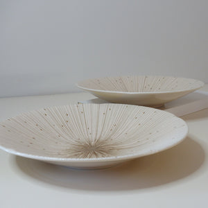 Tokusa Plate Mino Ware