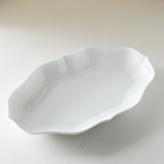 Load image into Gallery viewer, Miyama Tsudoi Tableware - White Rotana Serving Plate
