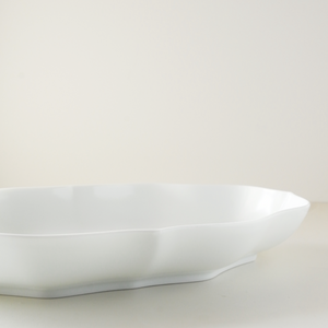 Miyama Tsudoi Tableware - White Rotana Serving Plate