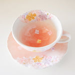 Load image into Gallery viewer, Floral Seto Coffee Cup &amp; Saucer
