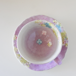 Load image into Gallery viewer, Floral Seto Coffee Cup &amp; Saucer
